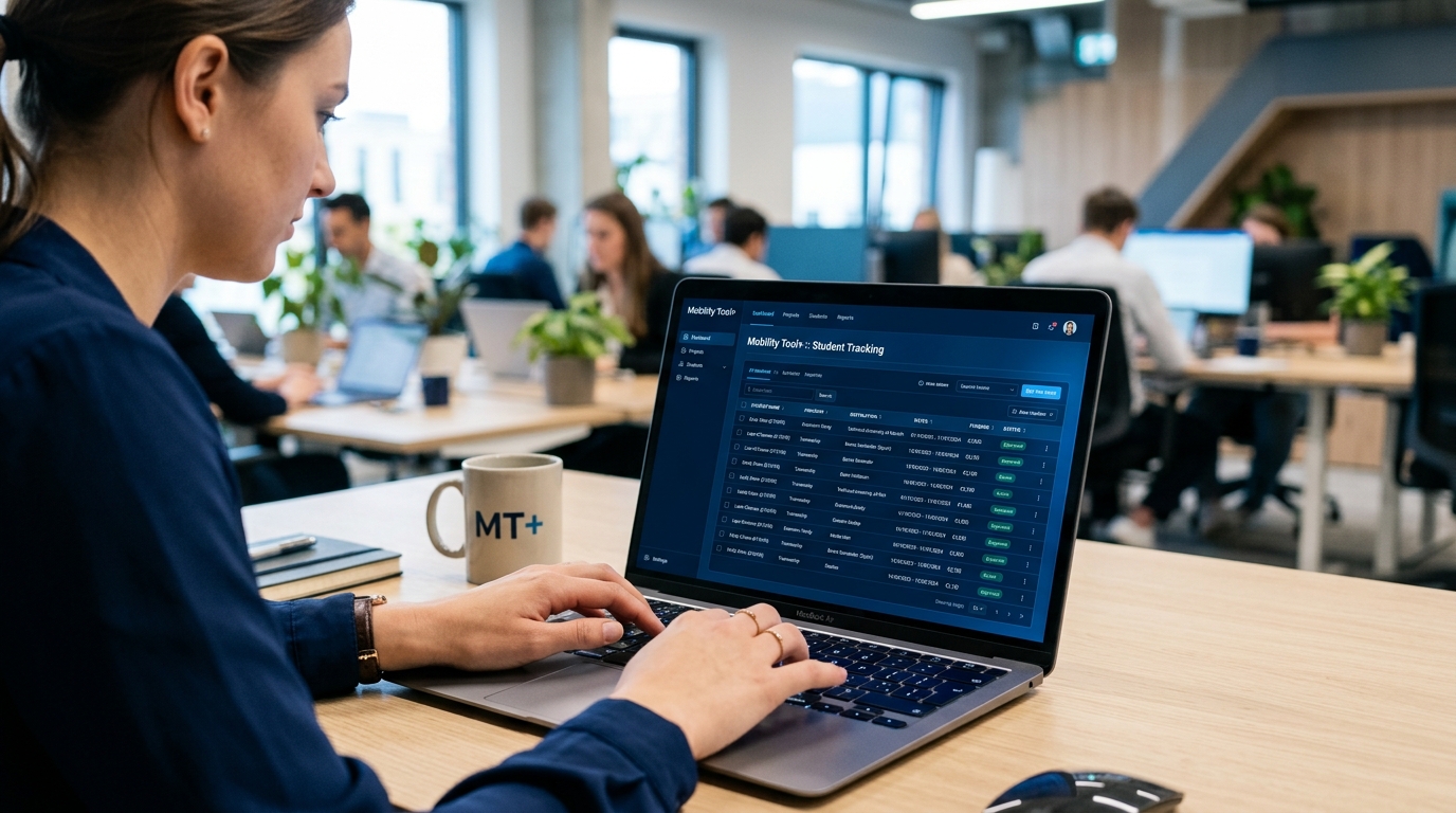 Mobility Tool+ platformında Erasmus+ hareketlilik yönetimi